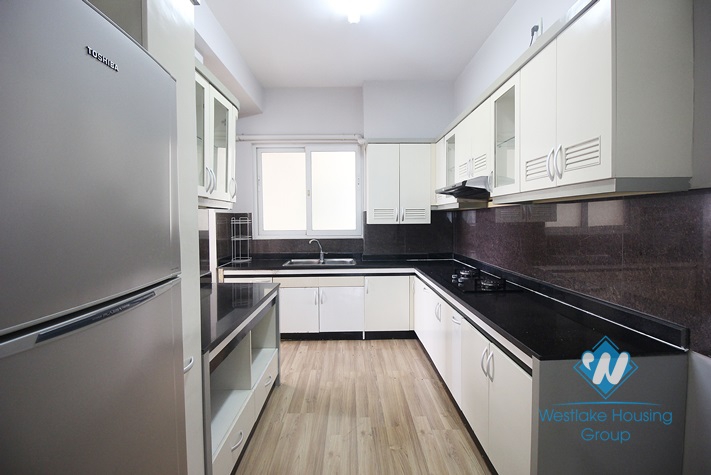 Furnished four bedrooms apartment for rent in Ciputra, Ha Noi